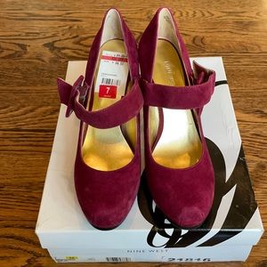 Nine West Wildinger Mary Jane Platform Pump